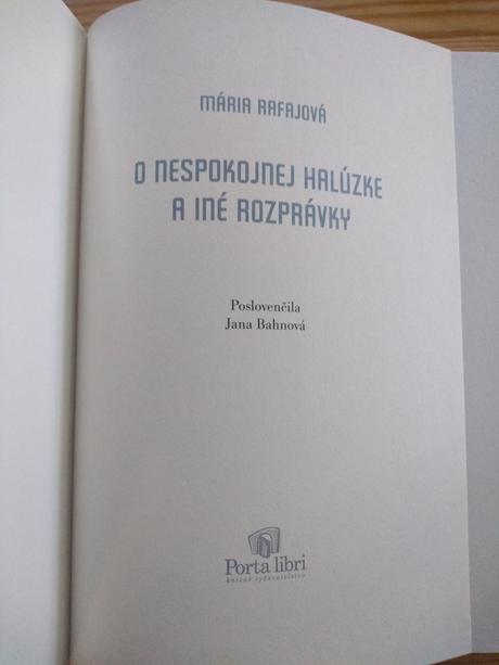 O nespokojnej halúzke a iné rozprávky - 5,50 eur,
