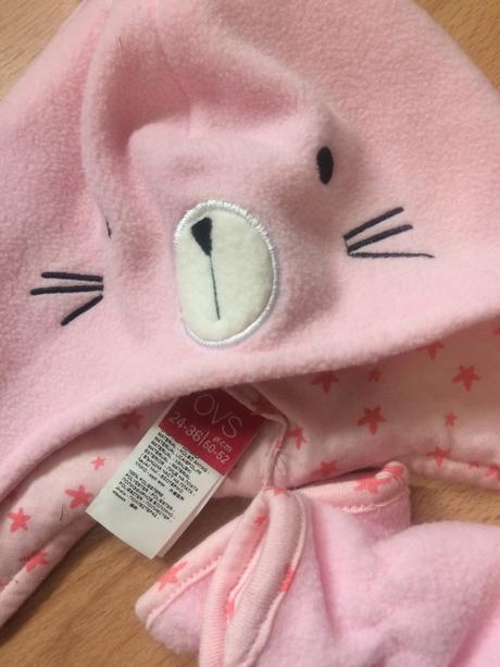 Čiapka a rukavičky od 6 mes, ovs,80