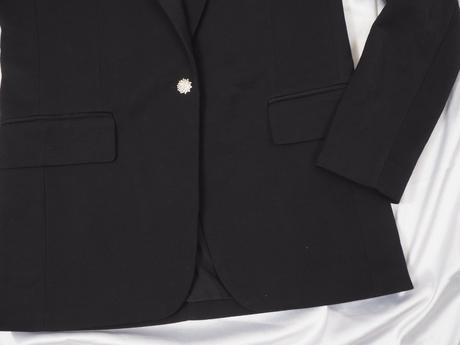 Kvalitné čierne sako h&m, h&m,34
