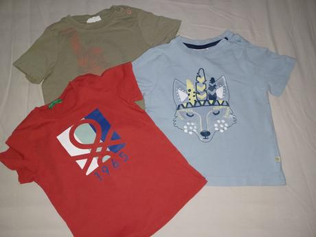 Chlapčenské tričká, benetton,92