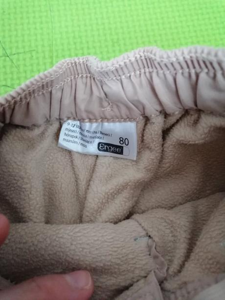 Zateplené nohavice v. 80, ergee,80