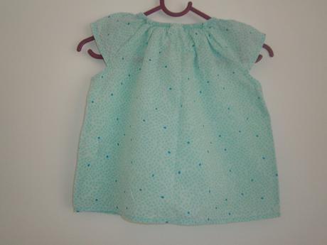 Tunika/ blúzka hm mentolovozelená, h&m,80