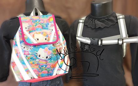 Reflexný batôžtek kitty, 