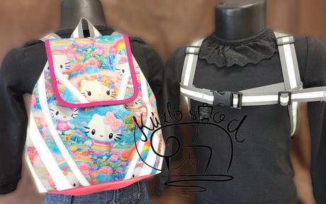 Reflexný batôžtek kitty, 