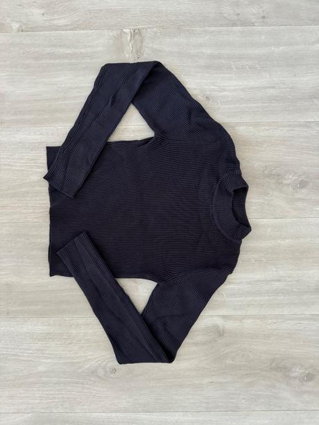 Croptop s dlhým rukavom, s