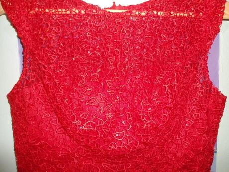 Červené večerné dlhé šaty, bonprix,38