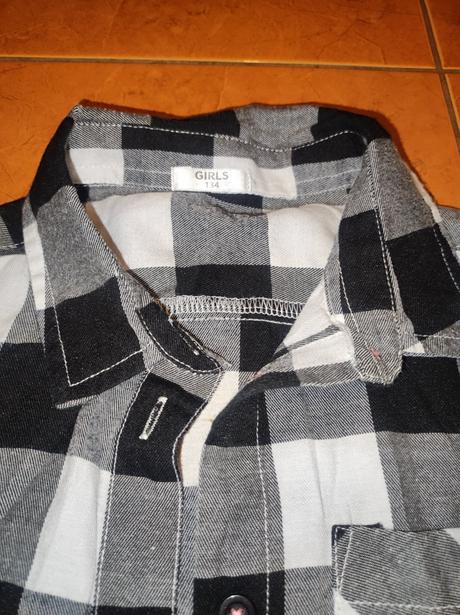 Košeľa s dlhým rukávom pre dievča 134, 134