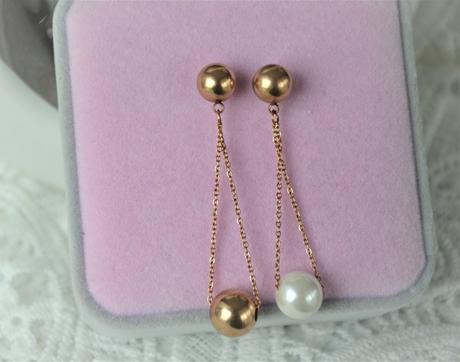 Visiace náušnice-chirurgická oceľ, 