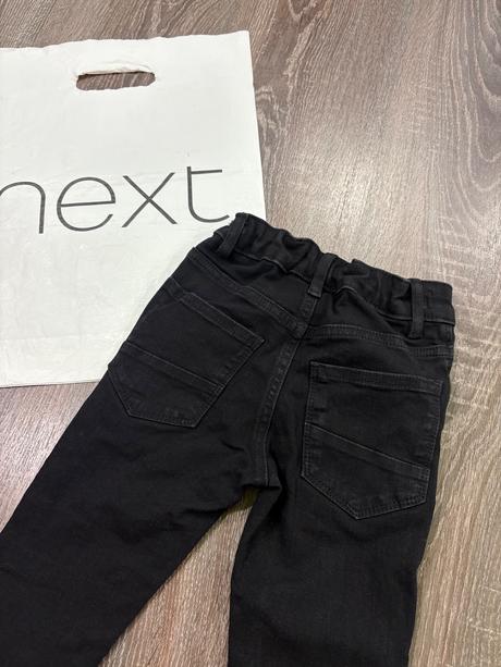 Next riflove cierne nohavice č.110, next,110