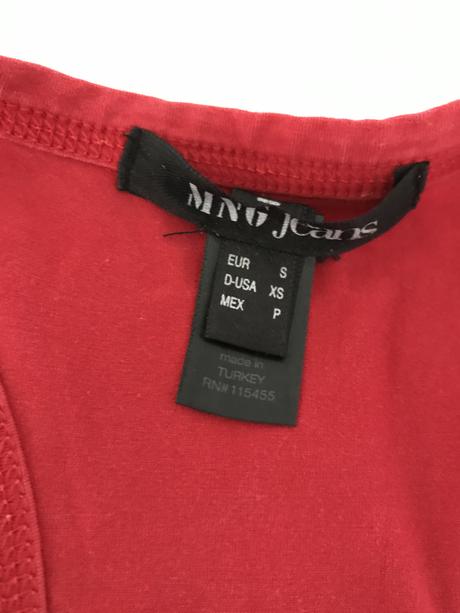 Cervene tielko, mango,s