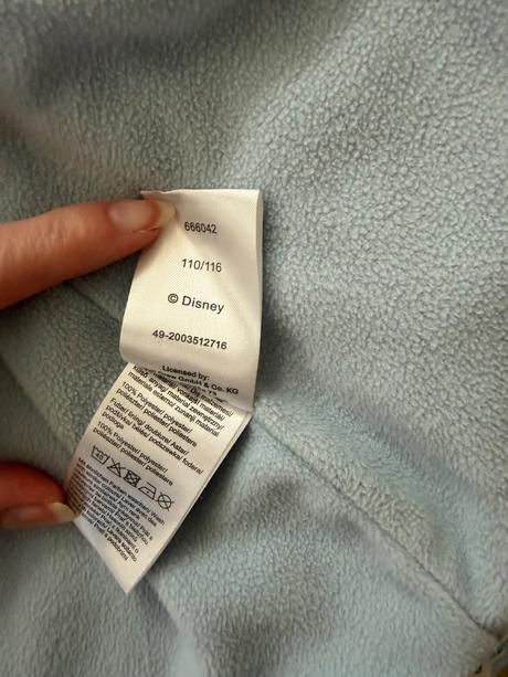Prechodna bunda mickey - 110/116 - top stav, tchibo,110