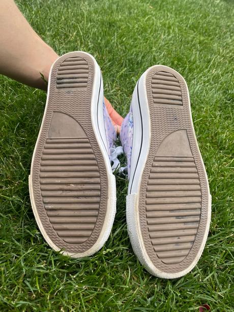 Platenky s kvetmi, decathlon,36