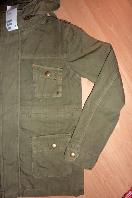 H&m kabát prechodný s visačkou, v. 152, h&m,152