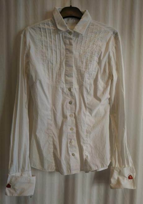 Dámska biela blúzka, any gee, xs, xs