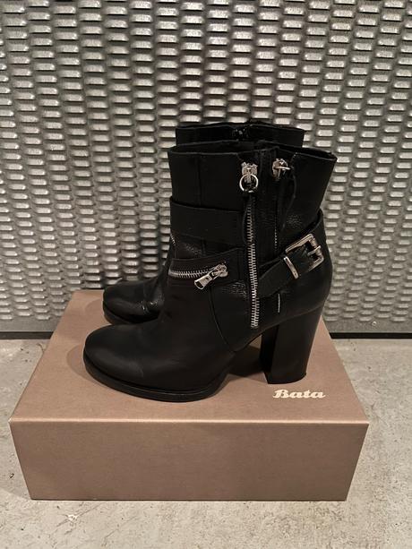 Clenkove kozene cizmicky baťa, baťa,39