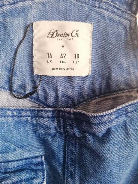 Riflové kraťasy na traky, denim co,42