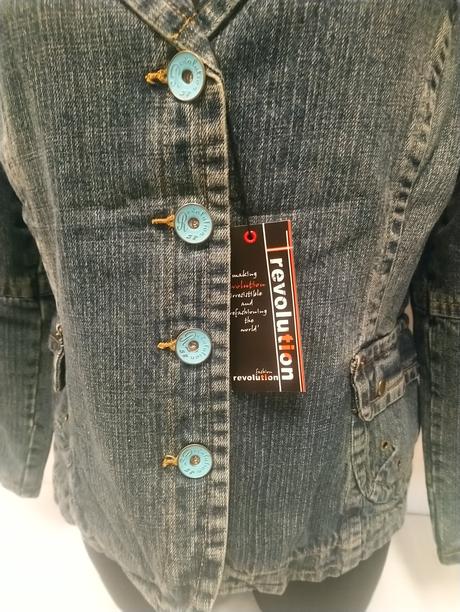 Dámska riflová bundička, sako, revolution, l, l