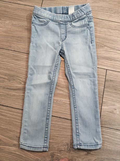 Riflové leginy, denim,92