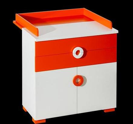 Komoda s prebaľovacím pultom classic,