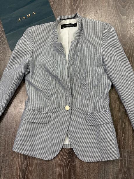 Zara damske pasikave sako xs, zara,xs