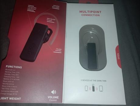 Ultra ľahké bluetooth slúchadlo, 