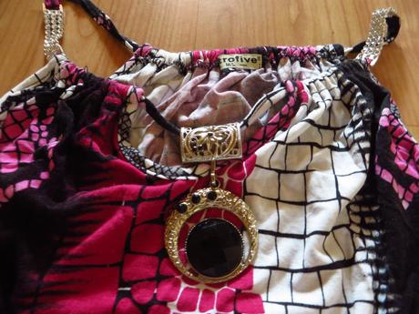 Letný top / tričko na ramienka - veľ. m, m