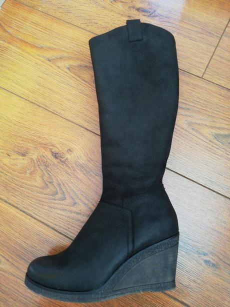 Zimne kozene cizmy s ovcou vlnou 2x obute., protetika,39