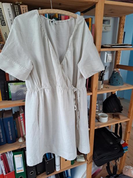 Krémová tunika cos oversize l, cos,l