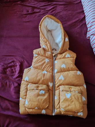 Dievča vesta zateplena, f&f,104