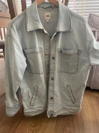 Rifľová bunda vans, s