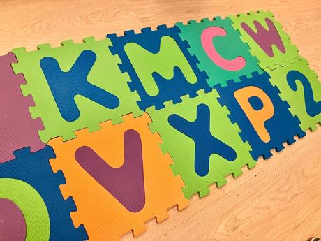 Puzzle penová podlaha - podložka, 