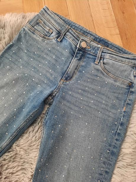 Super riflové nohavice 146/152, h&m,146