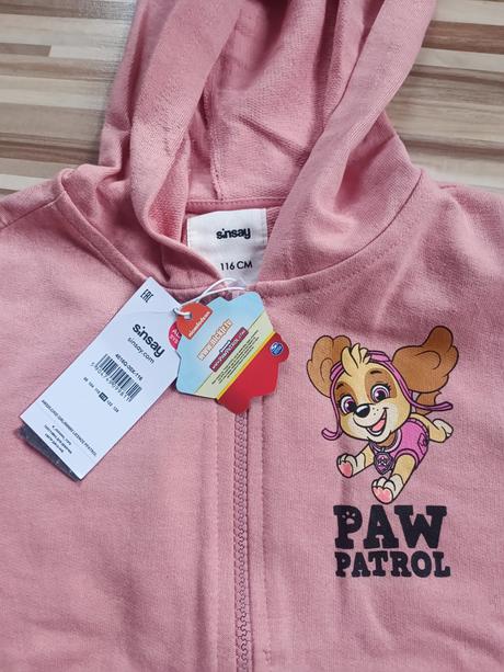 Mikina labková patrola, sinsay,116