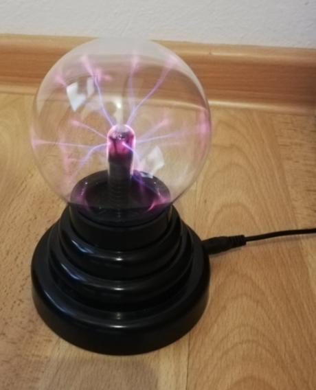 Lampa plazmová guľa, 