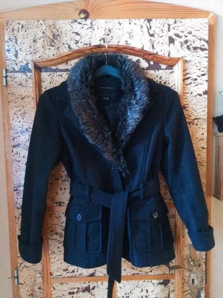 Flaušový kabát, gate,40