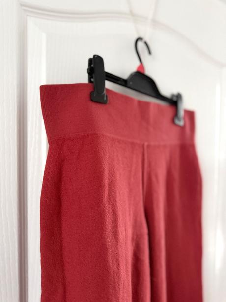 Široké vlnené nohavice od návrhárky sonia rykiel, 42