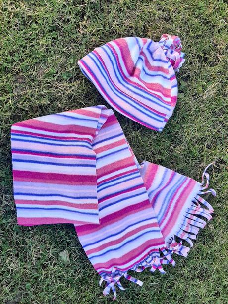 5 x set - šál a čiapka velk. 2 - 10 rokov., 134