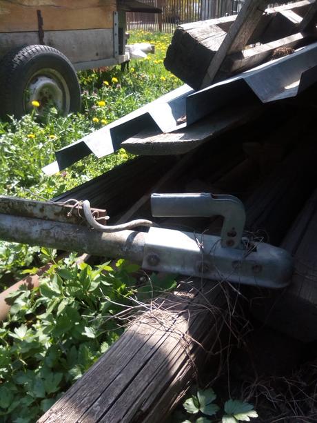 Vozík za auto/traktor, 