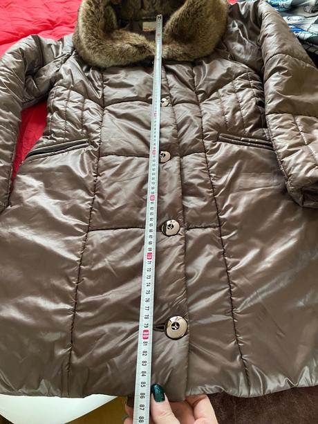 Zimná bunda medená m/l, 40