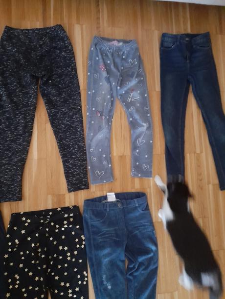 Zanovné legíny v158/164 z rakúska,2e tenke,3.50hru, takko,164