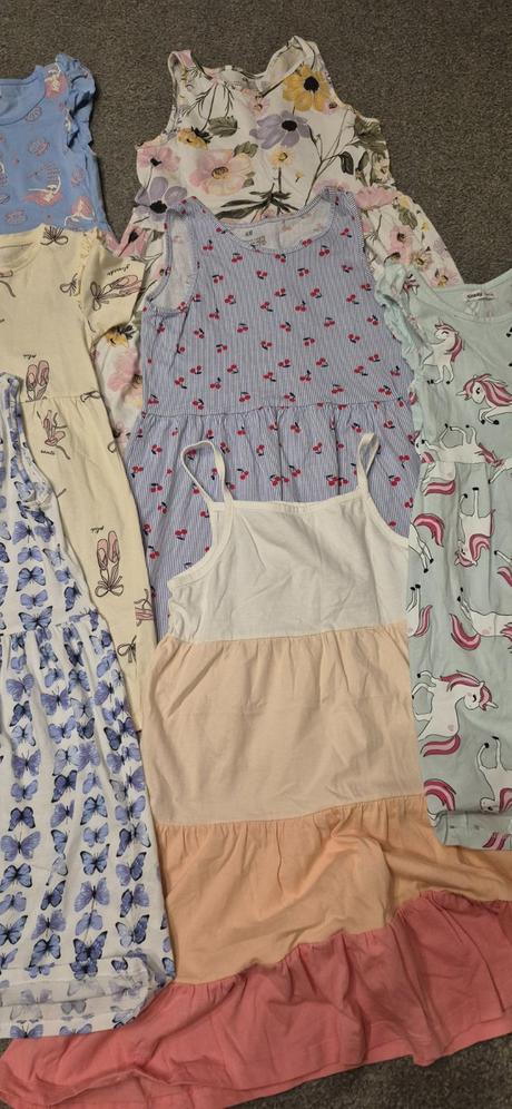 Šaty 10ks, h&m,134