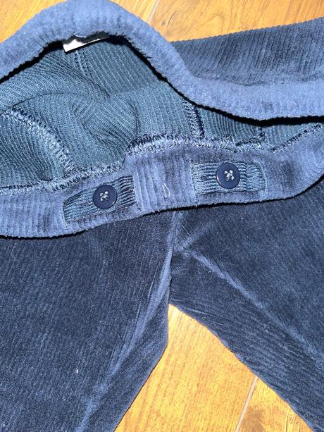 Vrúbkované teplé legíny, lindex,116