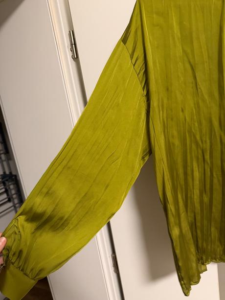 Limetková bluzka zara, zara,l