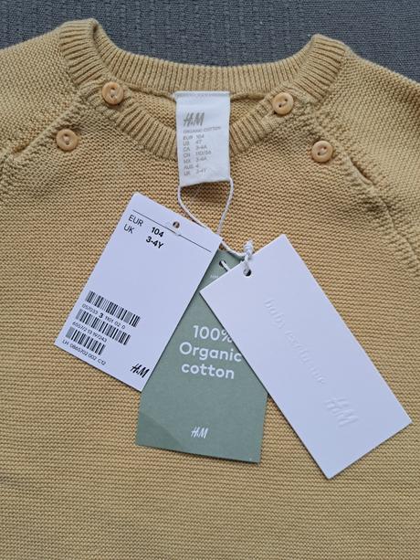 H&m pletený sveter a gate, h&m,104