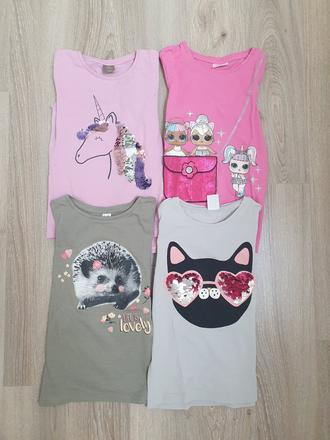 Tričká - mix, 122–134