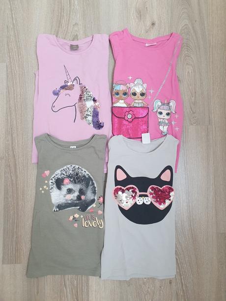 Tričká - mix, 122–134