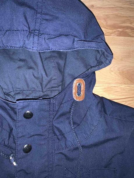 Parka love label s/m, s