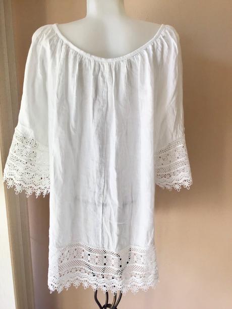 Krasna ľanova bluza, 46 / 48