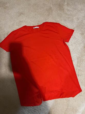 Červené tričko, zara,m
