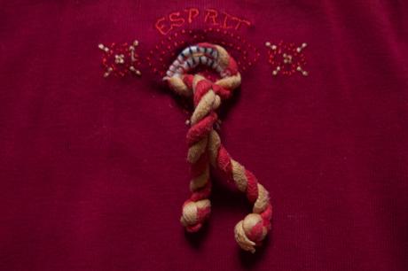 Tmavočervené tričko esprit, esprit,74